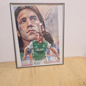 gezeichnetes und unterschriebenes Bild Thorsten Frings #22